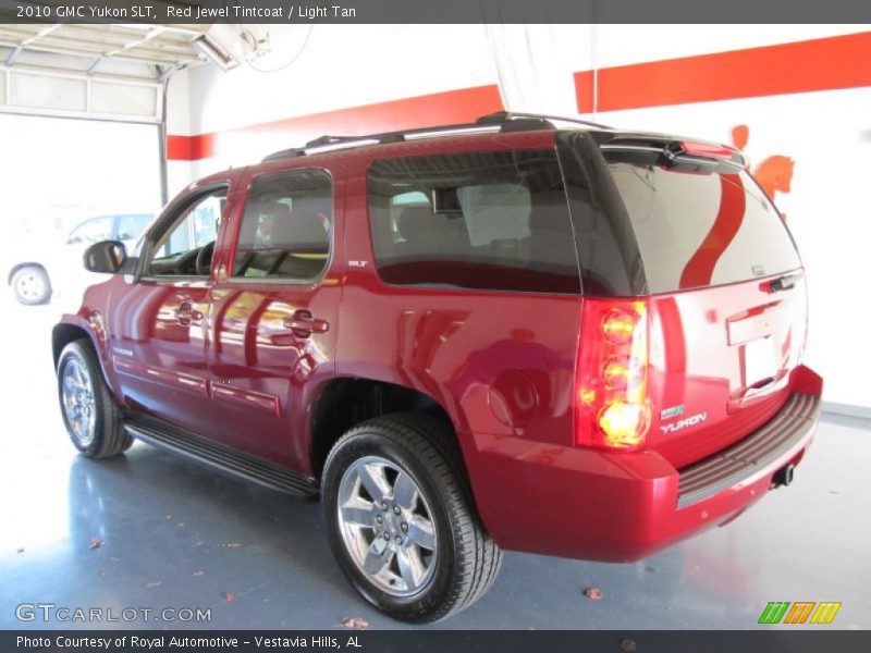 Red Jewel Tintcoat / Light Tan 2010 GMC Yukon SLT
