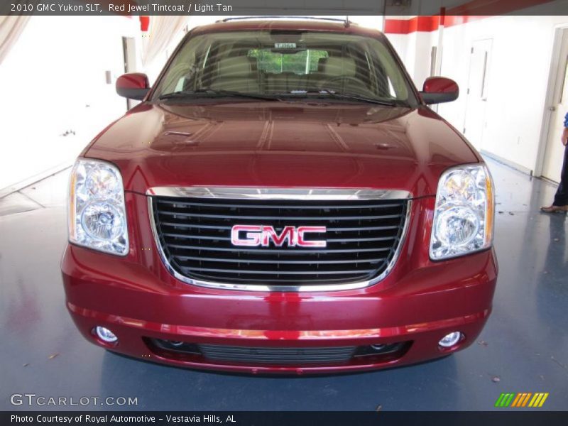 Red Jewel Tintcoat / Light Tan 2010 GMC Yukon SLT