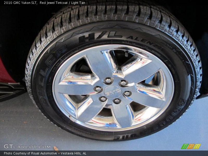 Red Jewel Tintcoat / Light Tan 2010 GMC Yukon SLT