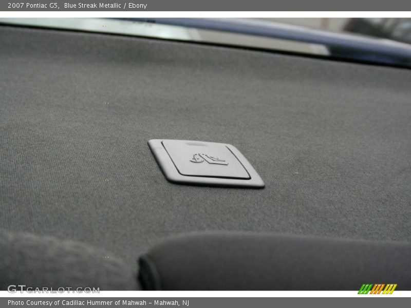 Blue Streak Metallic / Ebony 2007 Pontiac G5