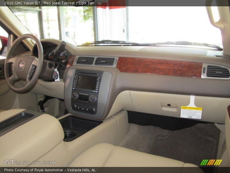 Red Jewel Tintcoat / Light Tan 2010 GMC Yukon SLT