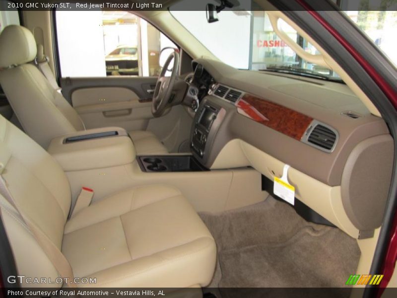 Red Jewel Tintcoat / Light Tan 2010 GMC Yukon SLT