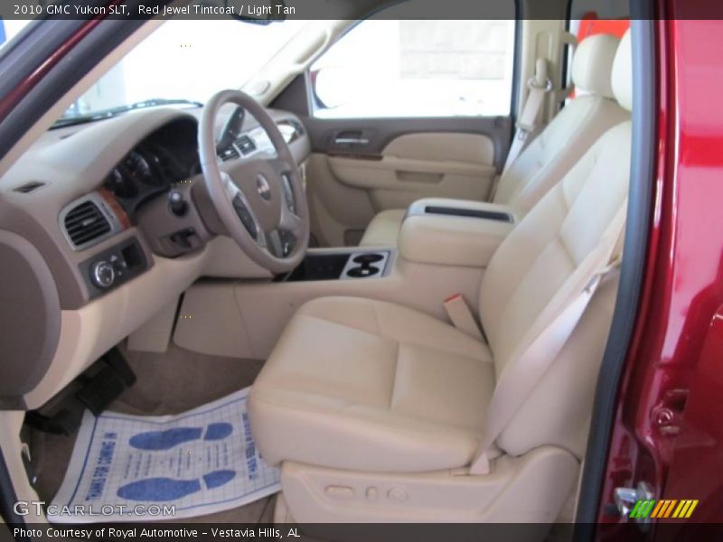 Red Jewel Tintcoat / Light Tan 2010 GMC Yukon SLT