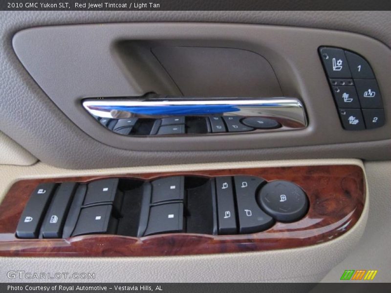 Red Jewel Tintcoat / Light Tan 2010 GMC Yukon SLT