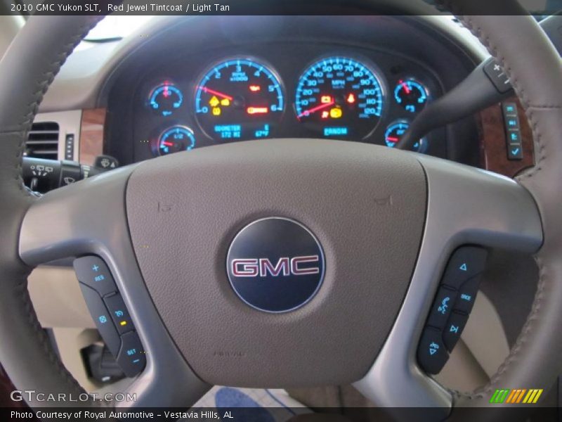 Red Jewel Tintcoat / Light Tan 2010 GMC Yukon SLT