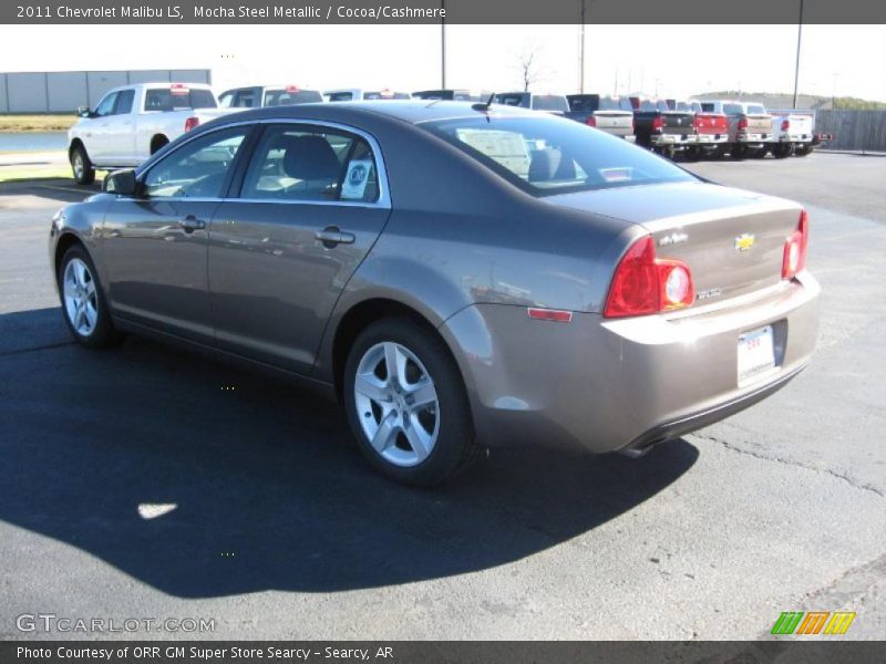 Mocha Steel Metallic / Cocoa/Cashmere 2011 Chevrolet Malibu LS