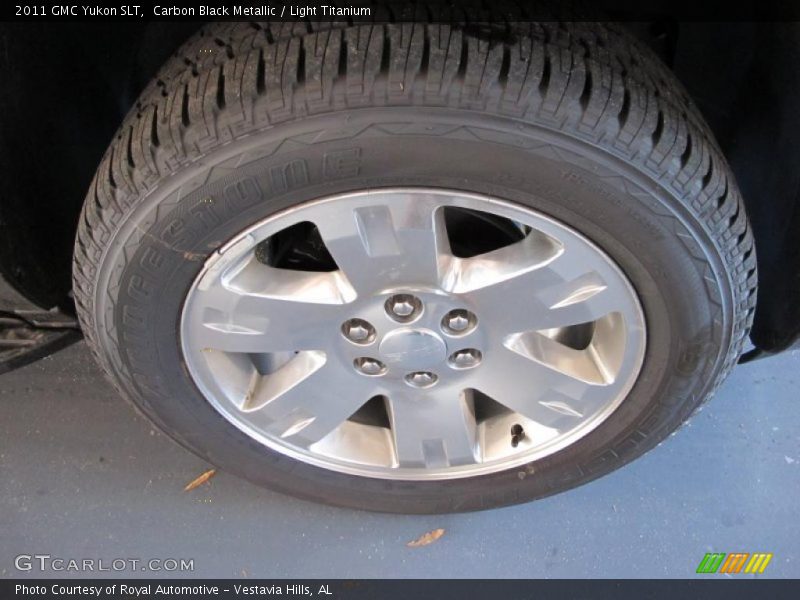 Carbon Black Metallic / Light Titanium 2011 GMC Yukon SLT