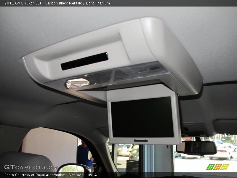 Carbon Black Metallic / Light Titanium 2011 GMC Yukon SLT