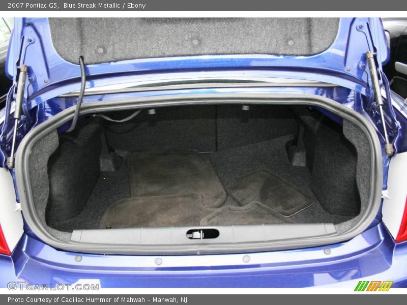 Blue Streak Metallic / Ebony 2007 Pontiac G5