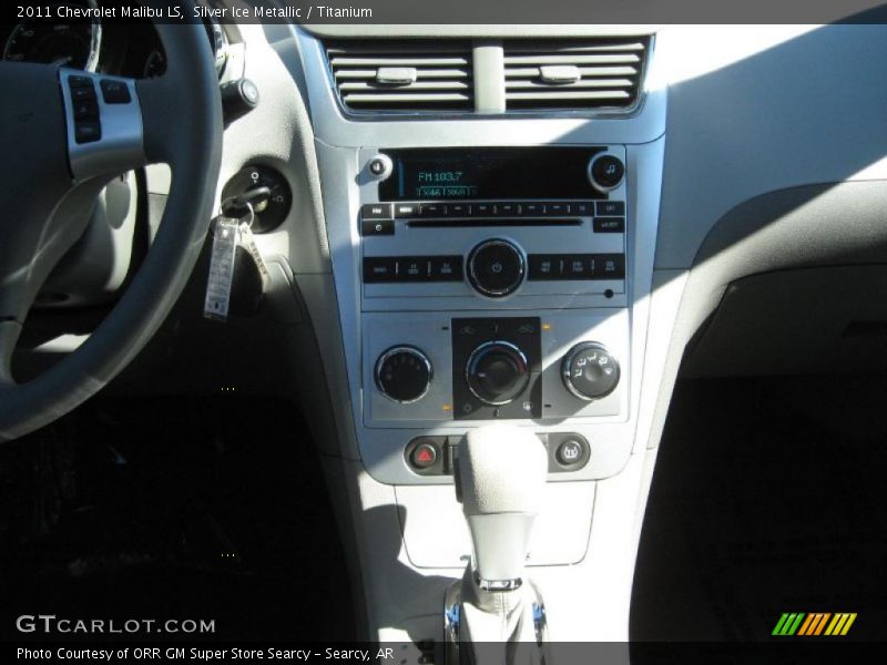 Silver Ice Metallic / Titanium 2011 Chevrolet Malibu LS