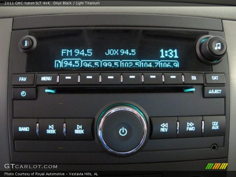 Onyx Black / Light Titanium 2011 GMC Yukon SLT 4x4