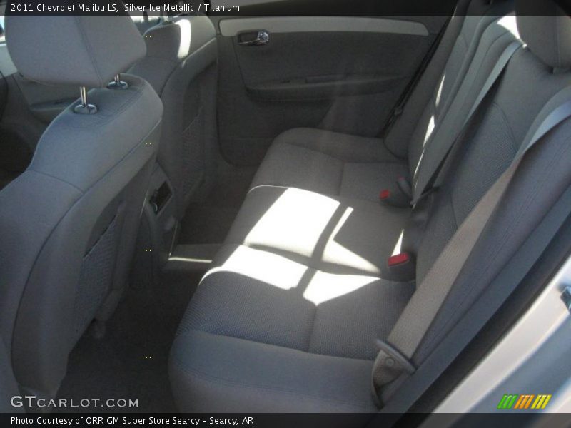Silver Ice Metallic / Titanium 2011 Chevrolet Malibu LS