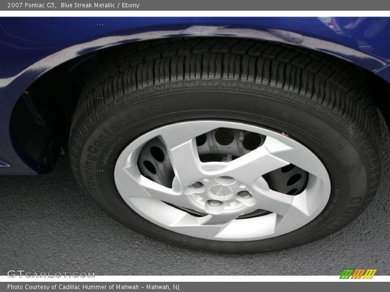 Blue Streak Metallic / Ebony 2007 Pontiac G5