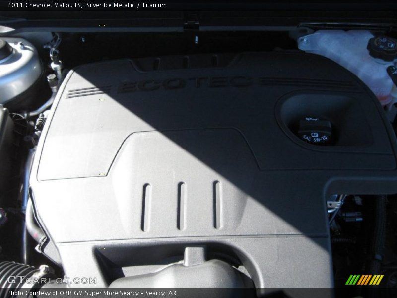 Silver Ice Metallic / Titanium 2011 Chevrolet Malibu LS