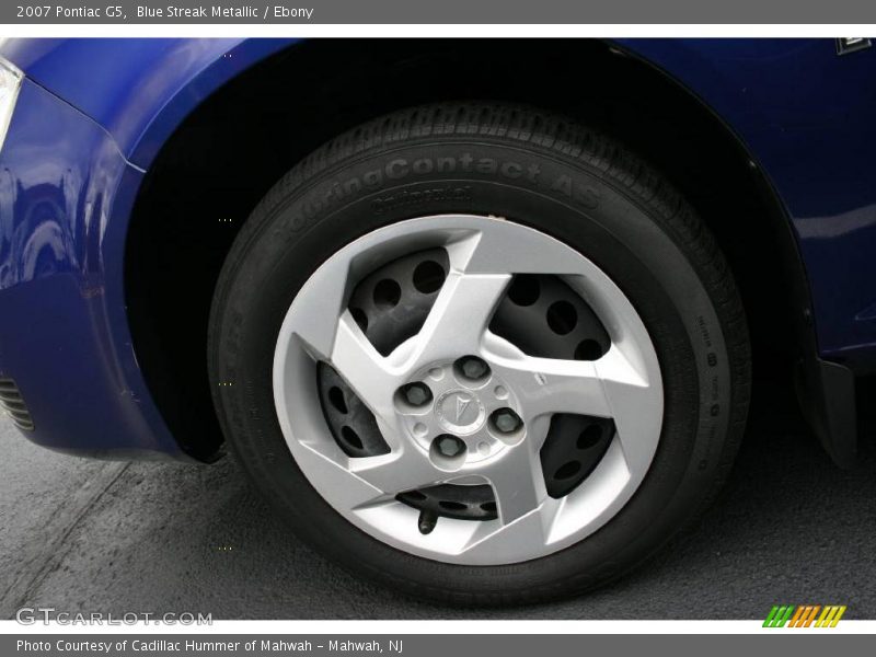 Blue Streak Metallic / Ebony 2007 Pontiac G5