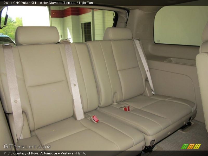 White Diamond Tintcoat / Light Tan 2011 GMC Yukon SLT