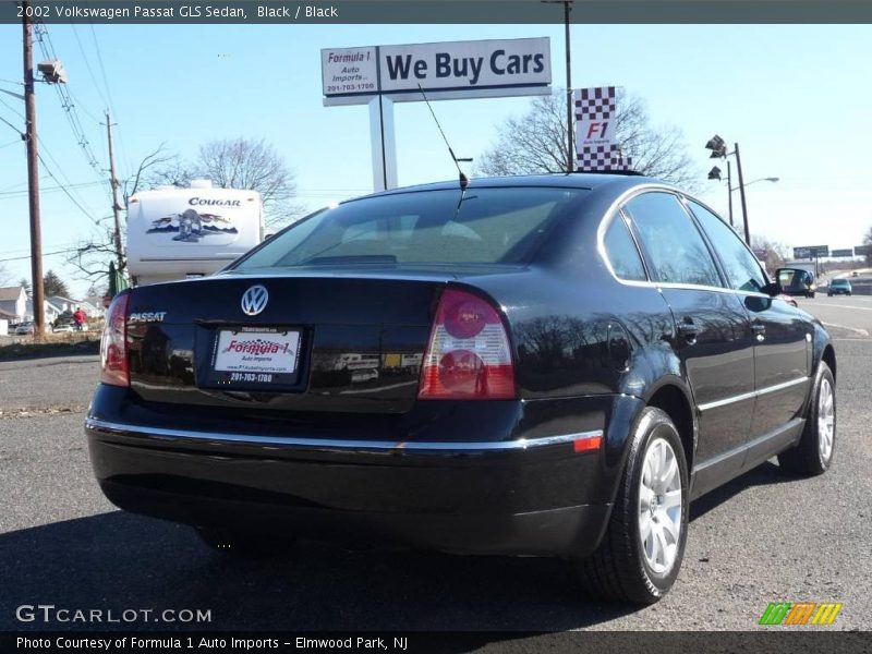Black / Black 2002 Volkswagen Passat GLS Sedan