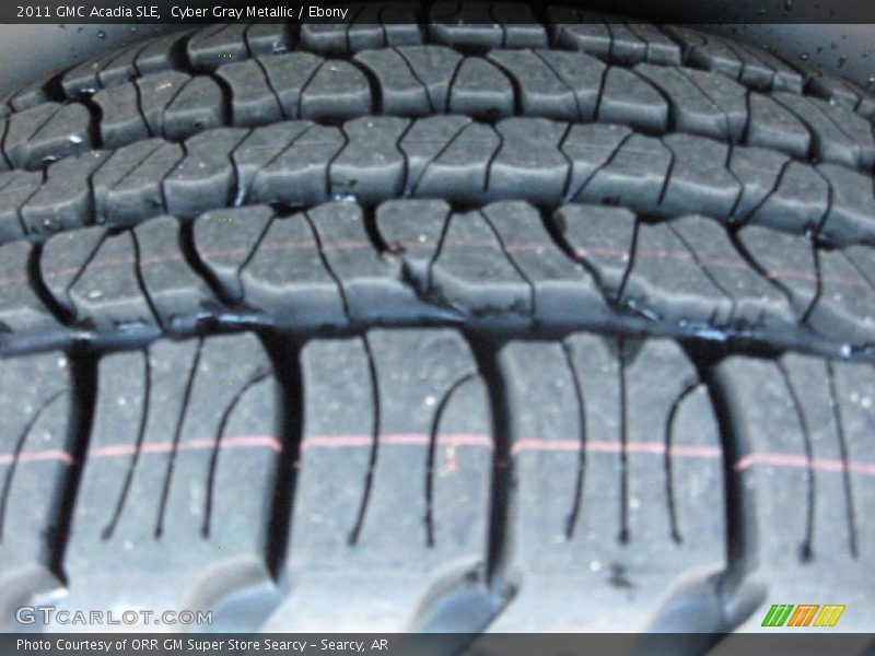 Cyber Gray Metallic / Ebony 2011 GMC Acadia SLE