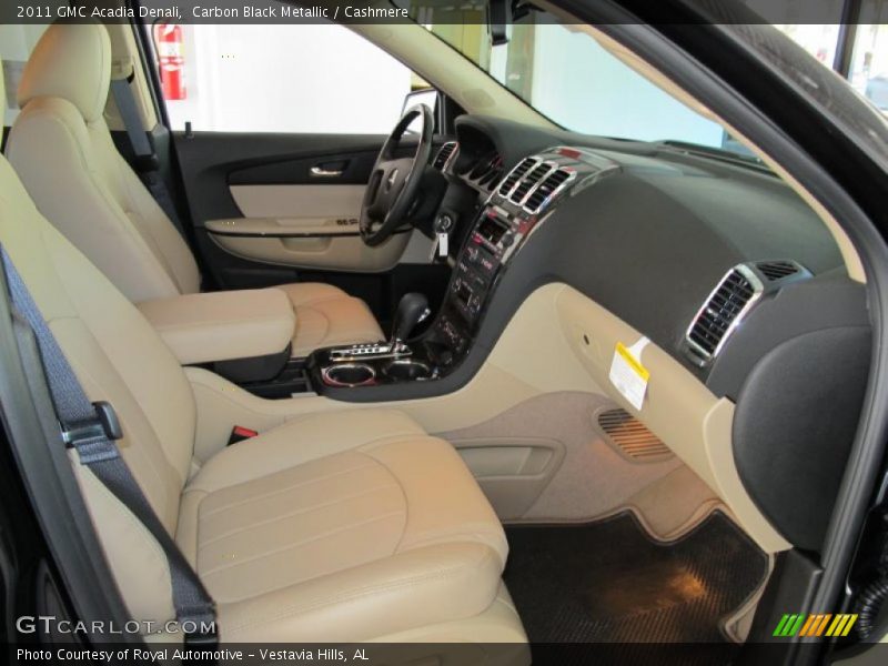  2011 Acadia Denali Cashmere Interior