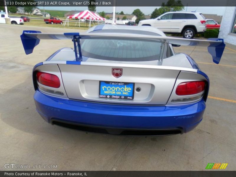  2010 Viper SRT10 ACR Coupe Viper GTS Blue