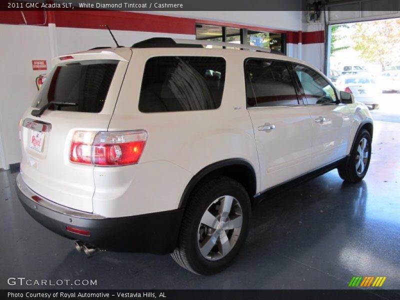White Diamond Tintcoat / Cashmere 2011 GMC Acadia SLT