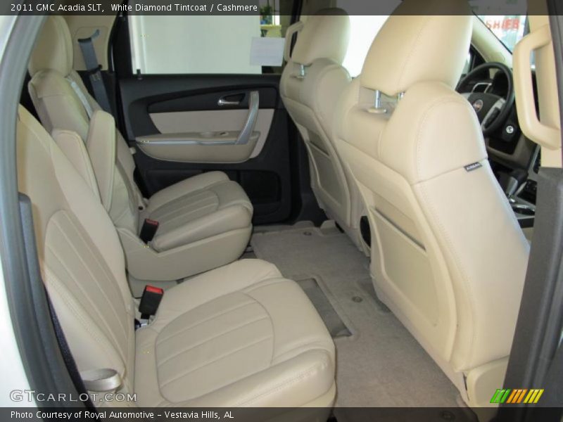 White Diamond Tintcoat / Cashmere 2011 GMC Acadia SLT