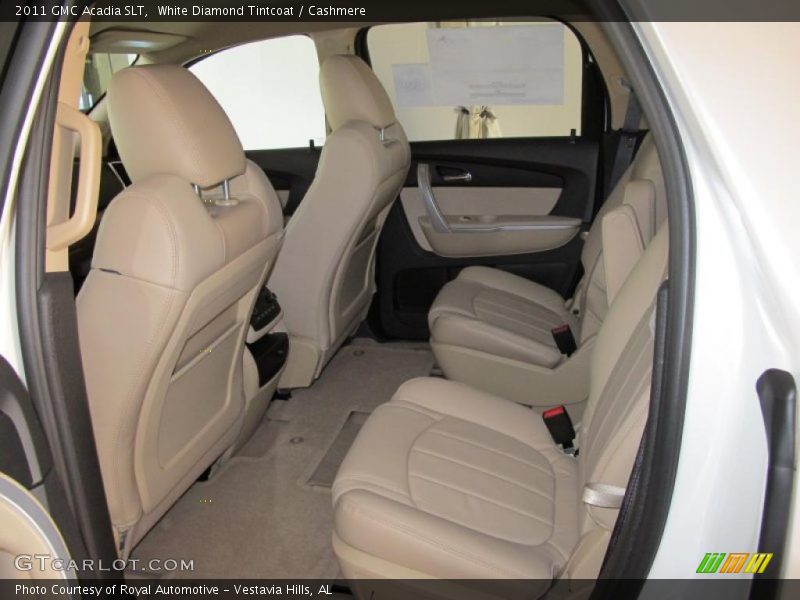 White Diamond Tintcoat / Cashmere 2011 GMC Acadia SLT