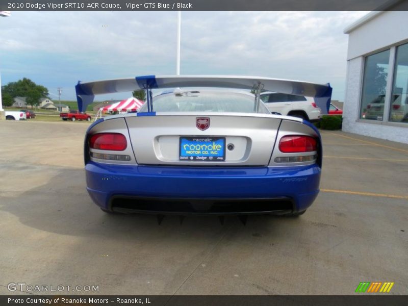 Viper GTS Blue / Black 2010 Dodge Viper SRT10 ACR Coupe
