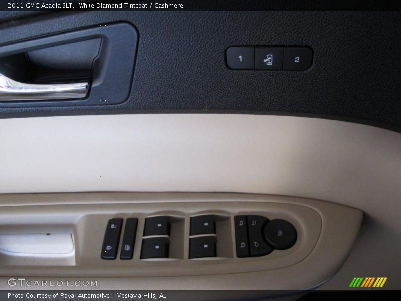 White Diamond Tintcoat / Cashmere 2011 GMC Acadia SLT