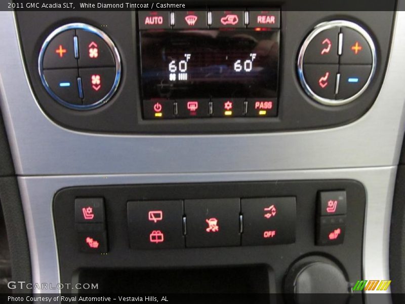 White Diamond Tintcoat / Cashmere 2011 GMC Acadia SLT