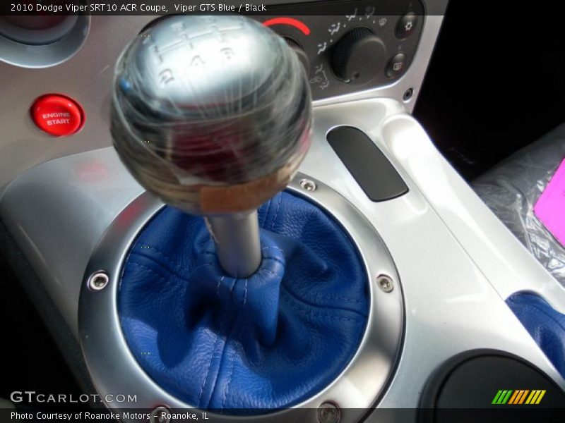  2010 Viper SRT10 ACR Coupe 6 Speed Manual Shifter