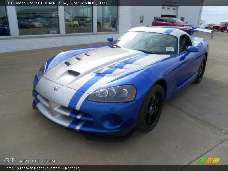  2010 Viper SRT10 ACR Coupe Viper GTS Blue