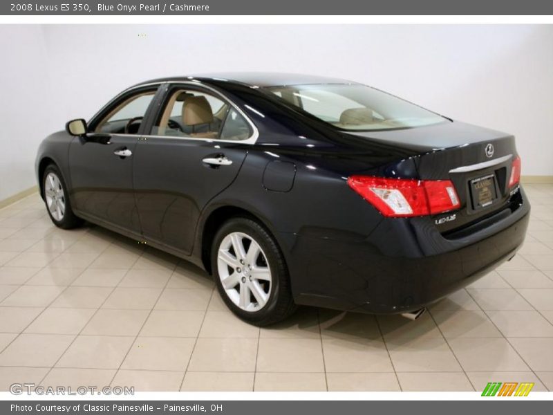 Blue Onyx Pearl / Cashmere 2008 Lexus ES 350