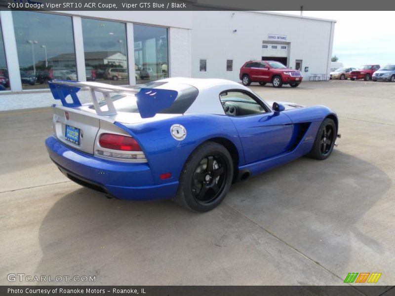 Viper GTS Blue / Black 2010 Dodge Viper SRT10 ACR Coupe