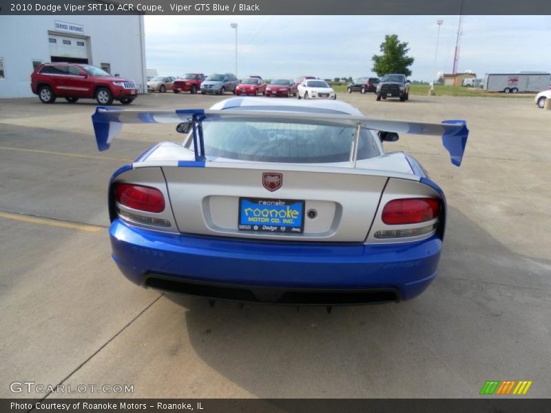Viper GTS Blue / Black 2010 Dodge Viper SRT10 ACR Coupe