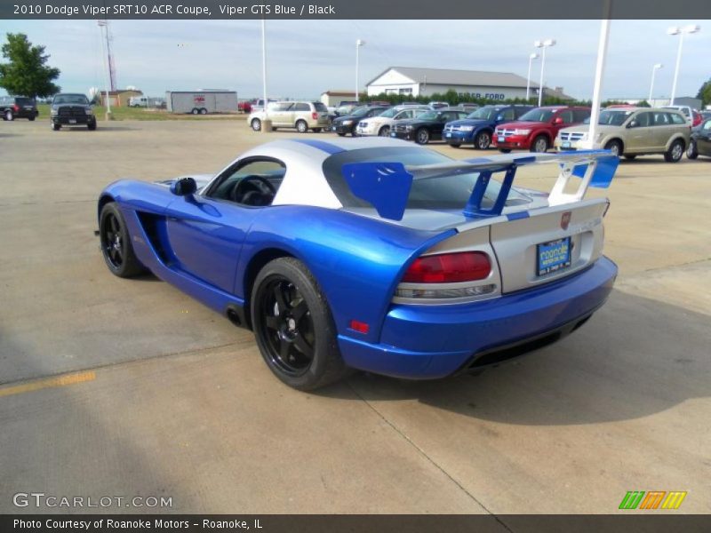 Viper GTS Blue / Black 2010 Dodge Viper SRT10 ACR Coupe