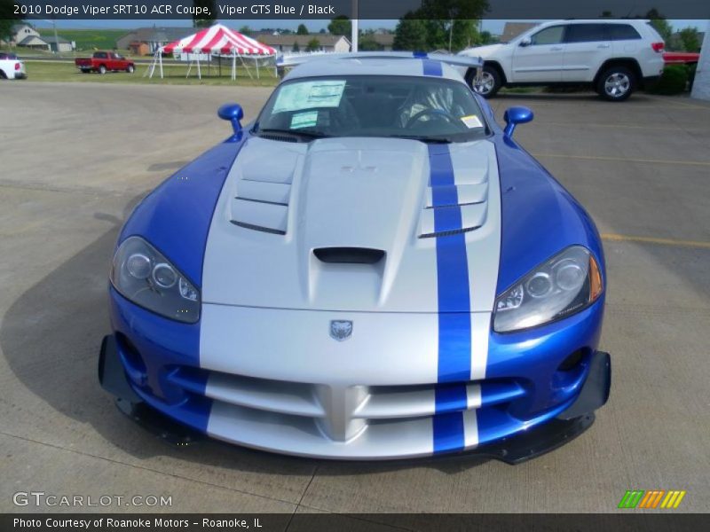 Viper GTS Blue / Black 2010 Dodge Viper SRT10 ACR Coupe