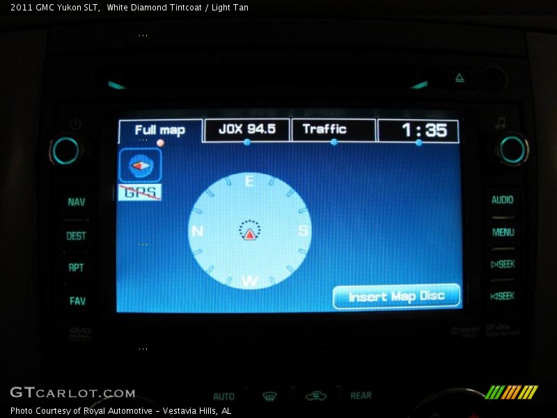 White Diamond Tintcoat / Light Tan 2011 GMC Yukon SLT