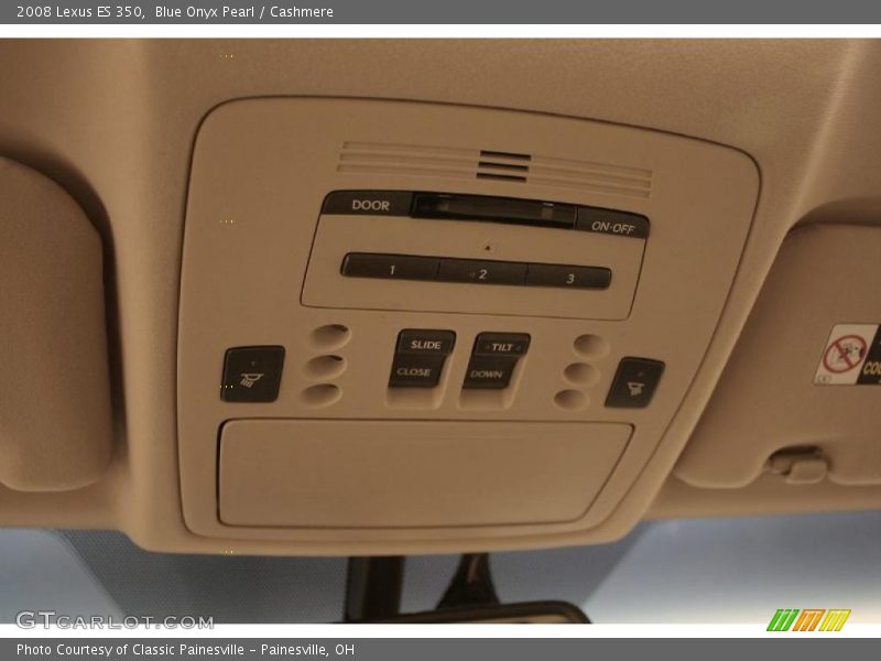 Blue Onyx Pearl / Cashmere 2008 Lexus ES 350