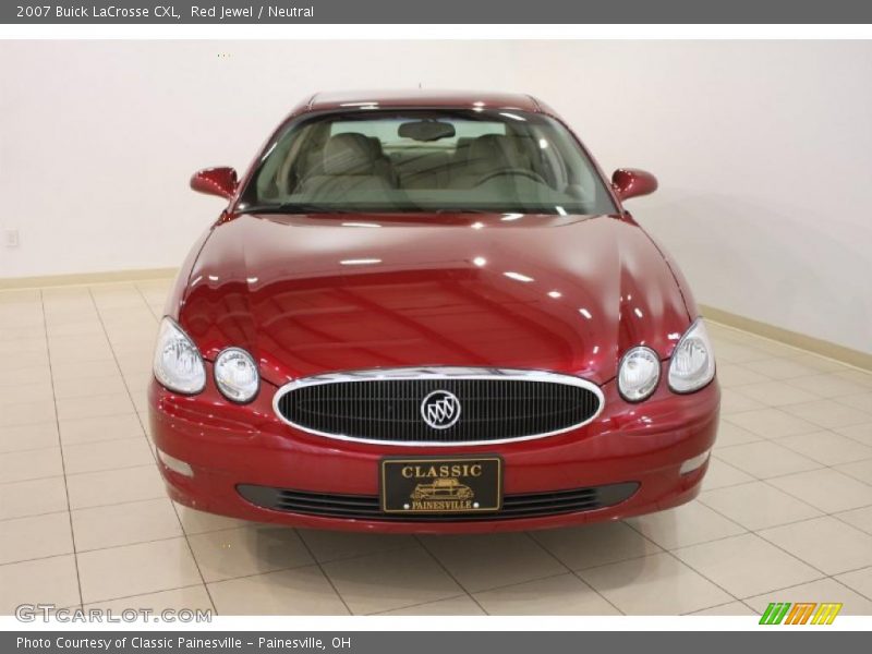 Red Jewel / Neutral 2007 Buick LaCrosse CXL