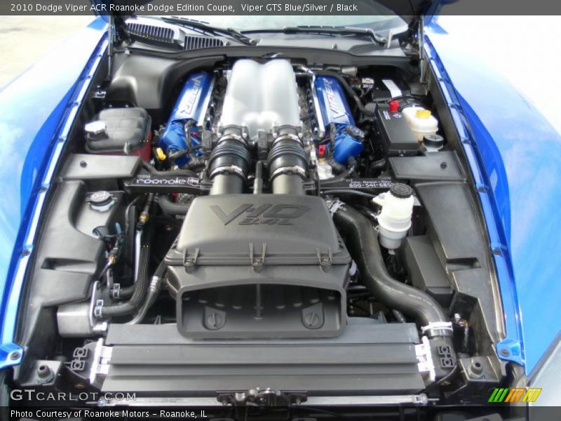  2010 Viper ACR Roanoke Dodge Edition Coupe Engine - 8.4 Liter OHV 20-Valve VVT V10