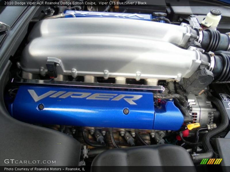  2010 Viper ACR Roanoke Dodge Edition Coupe Engine - 8.4 Liter OHV 20-Valve VVT V10