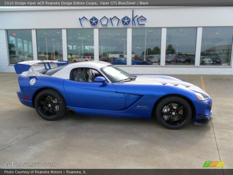 Viper GTS Blue/Silver / Black 2010 Dodge Viper ACR Roanoke Dodge Edition Coupe