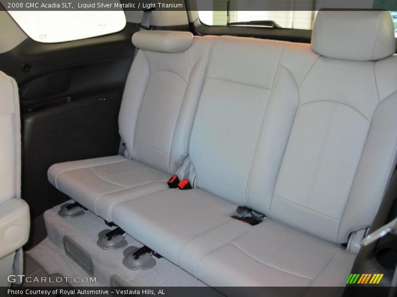 Liquid Silver Metallic / Light Titanium 2008 GMC Acadia SLT