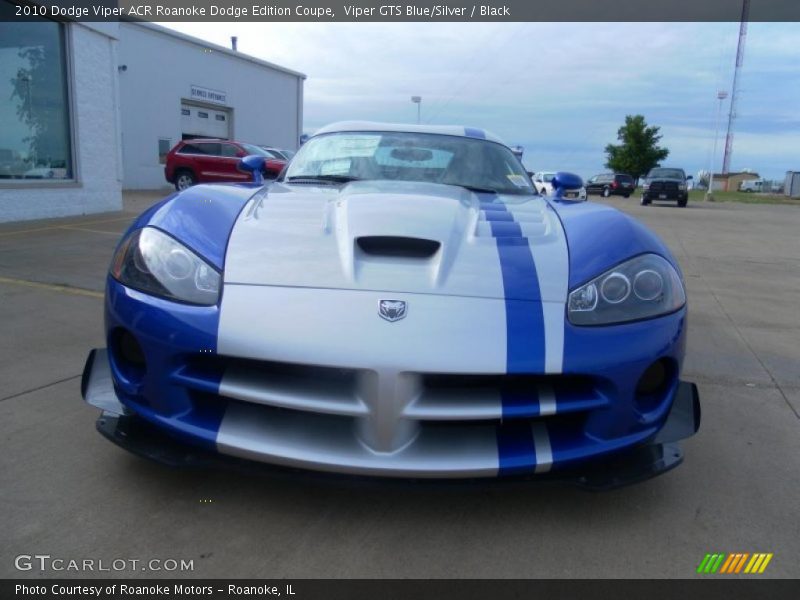 Viper GTS Blue/Silver / Black 2010 Dodge Viper ACR Roanoke Dodge Edition Coupe