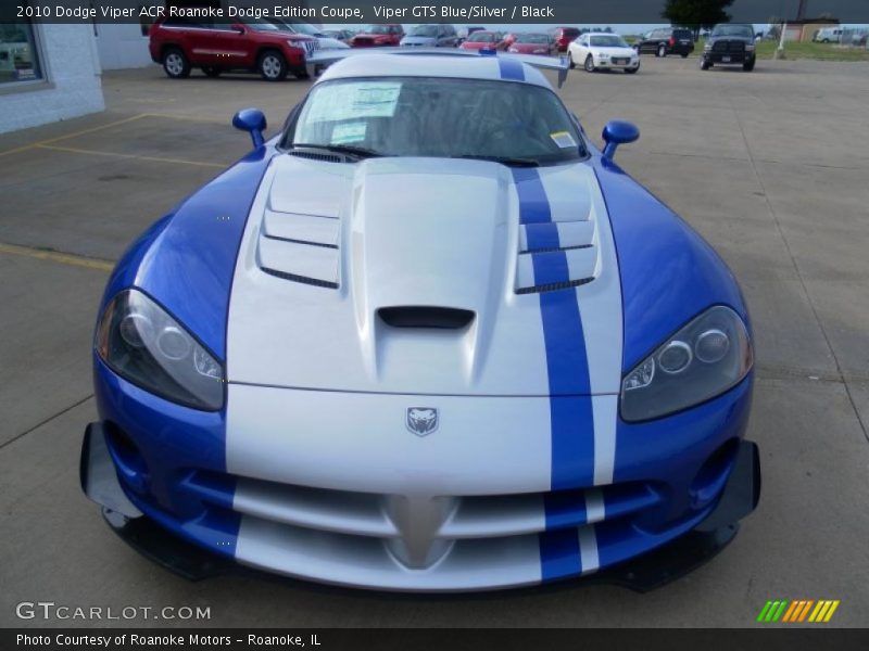 Viper GTS Blue/Silver / Black 2010 Dodge Viper ACR Roanoke Dodge Edition Coupe