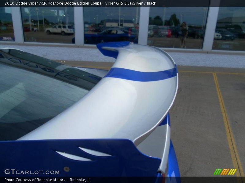 2010 Viper ACR Roanoke Dodge Edition Coupe Viper GTS Blue/Silver