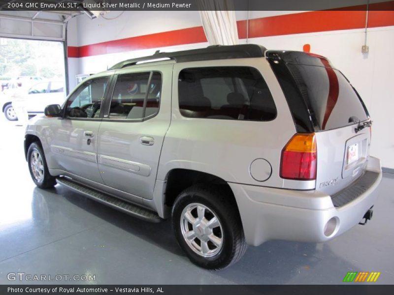 Liquid Silver Metallic / Medium Pewter 2004 GMC Envoy XL SLT