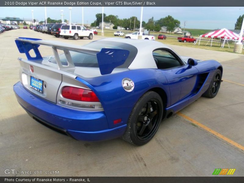  2010 Viper ACR Roanoke Dodge Edition Coupe Viper GTS Blue/Silver