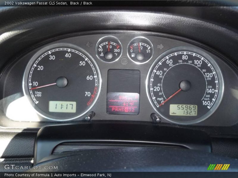 Black / Black 2002 Volkswagen Passat GLS Sedan